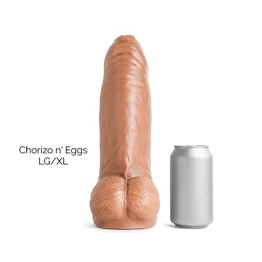 CHORIZO N' EGGS LG/XL Dildo Hankeys Toys