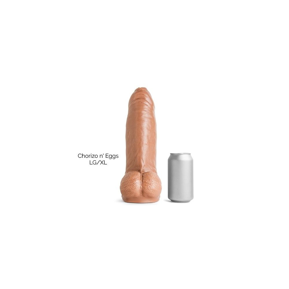 CHORIZO N' EGGS LG/XL Dildo Hankeys Toys