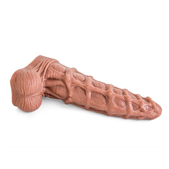 SEAHORSE Tan XXL Dildo Hankeys Toys