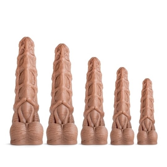 SEAHORSE Tan XXL Dildo Hankeys Toys