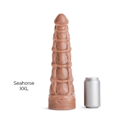 SEAHORSE Tan XXL Dildo Hankey's Toys 1