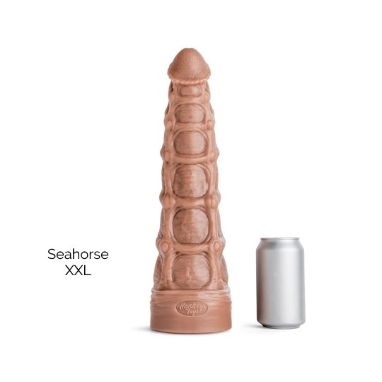 SEAHORSE Tan XXL Dildo Hankeys Toys