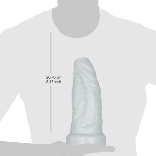 Ogre Silver Soft S-M dildo Hankeys Toys