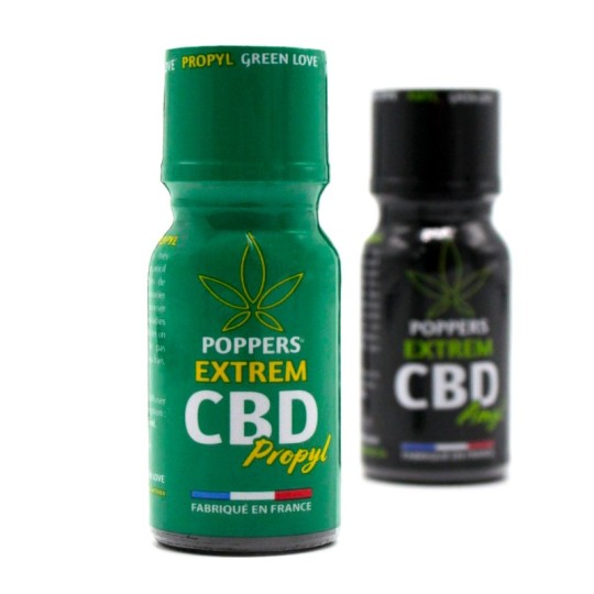 Poppers Extrem CBD Propyl 15ml Green Love 1