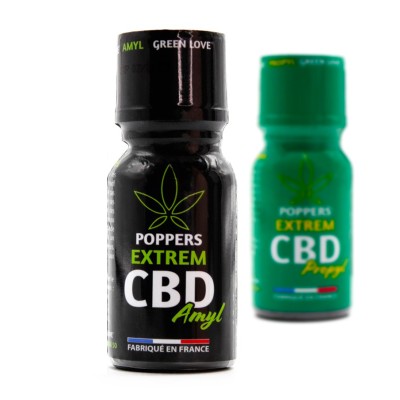 Poppers Extrem CBD Amyl 15ml Green Love 1