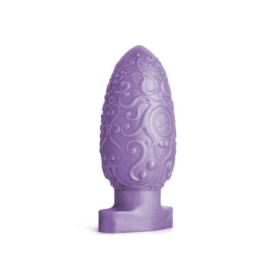 ASSBERGE Egg Butt Plug 4XL Purple Hankey's Toys 5