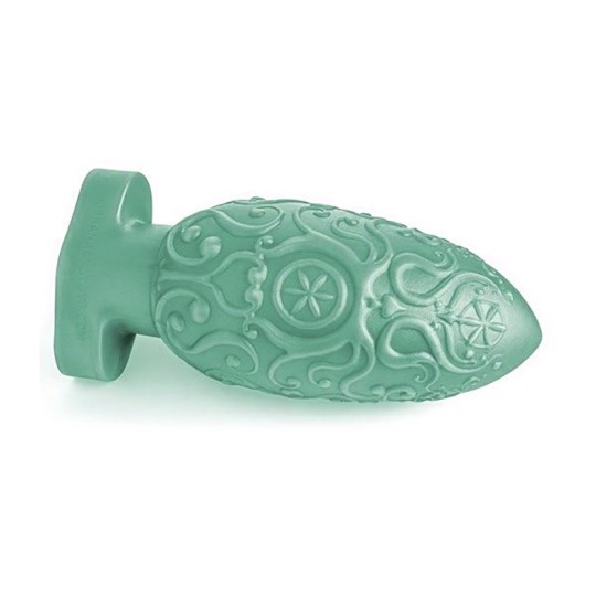 ASSBERGE Egg Butt Plug 4XL Green Hankey's Toys 4