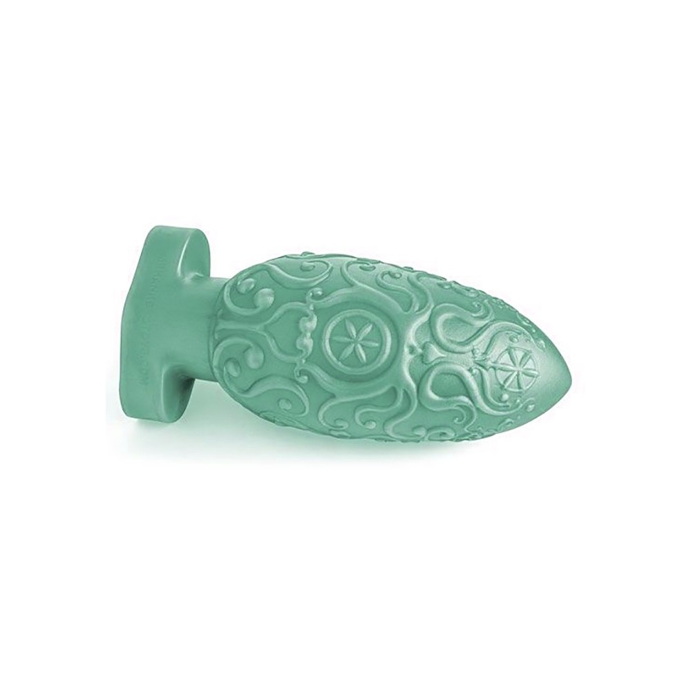 ASSBERGE Egg Butt Plug 4XL Green Hankey's Toys 4