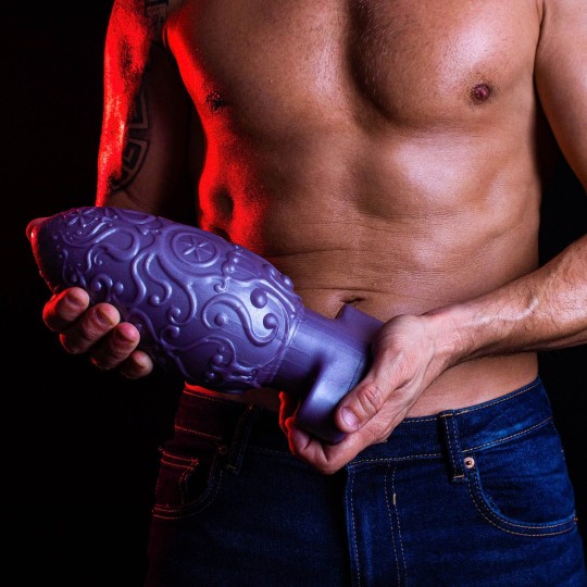 ASSBERGE Egg Butt Plug XXL Purple Hankey's Toys