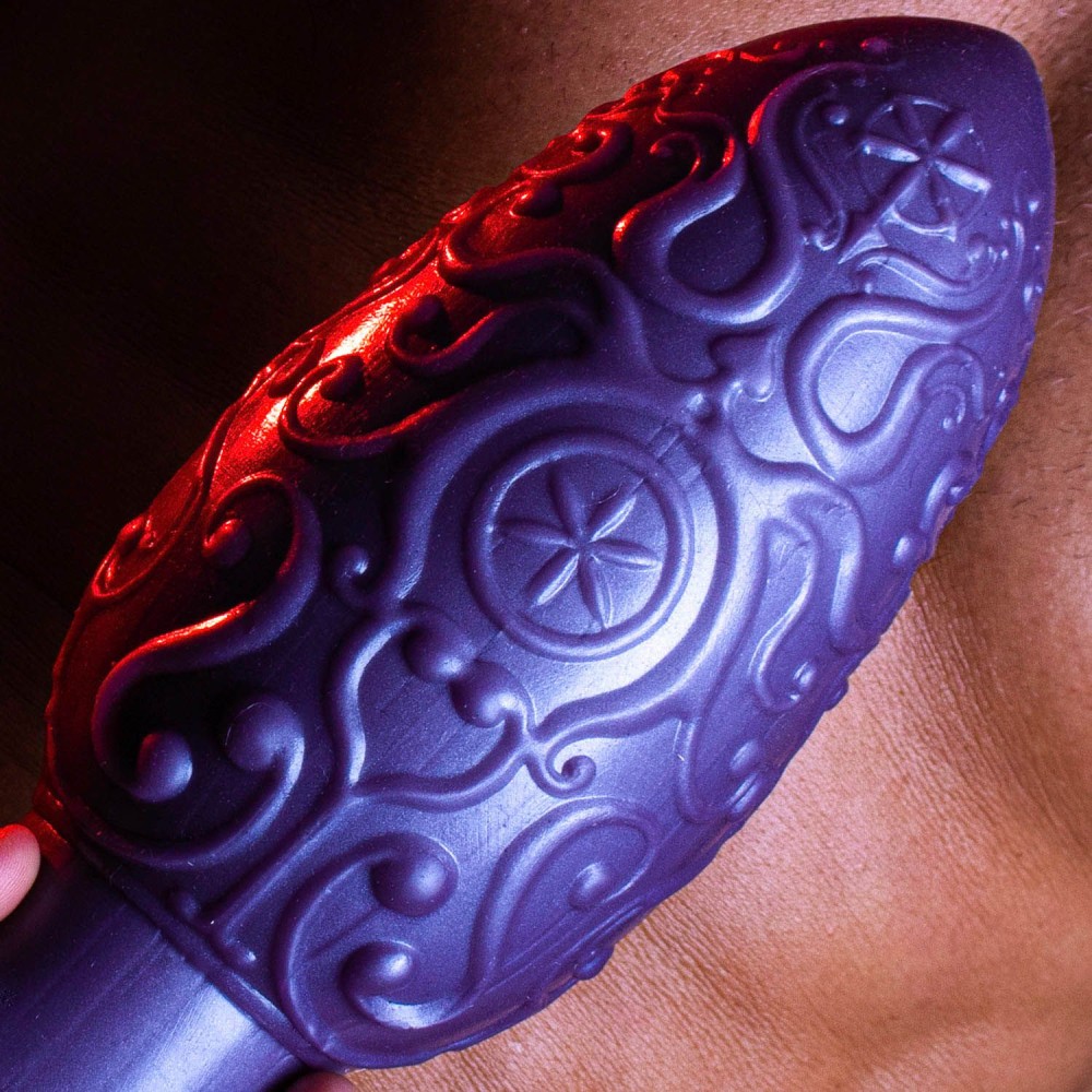 ASSBERGE Egg Butt Plug XXL Purple Hankey's Toys