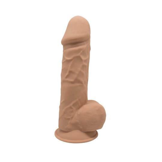 Gode Double Densité Tan 21,5 cm Modèle 4 SilexD