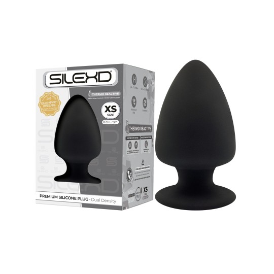 Double Density XS Anal Plug Model 1 SilexD
