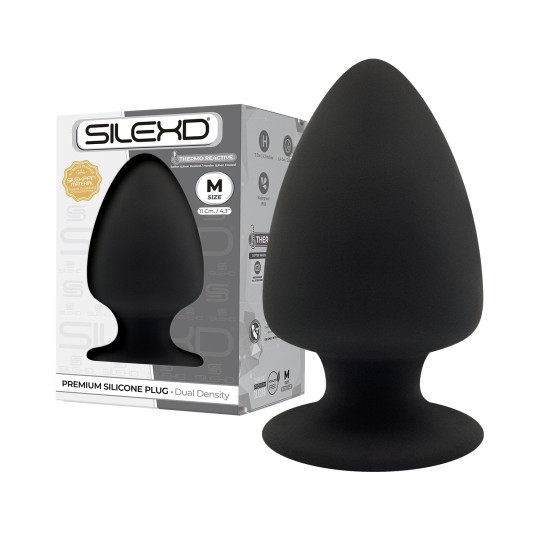 Anal Plug M Double Density Model 1 SilexD