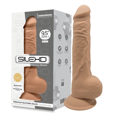 Double Density Dildo Tan 24 cm Model 3 SilexD 1