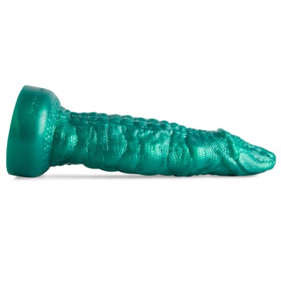 COCKADILE Green XXL Dildo Hankey's Toys 2