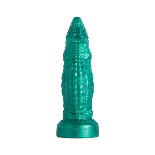 COCKADILE Green XXL Dildo Hankey's Toys 1