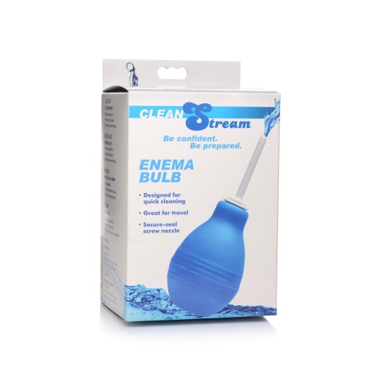 Blue Cleanstream enema bulb CleanStream 2