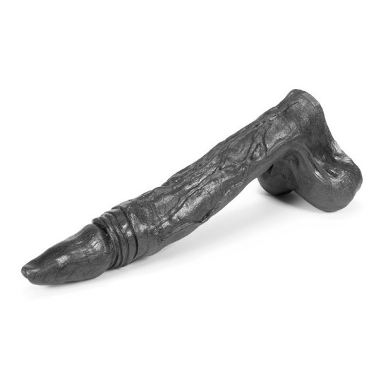 DEMONIC Black silicone dildo Oxballs 4