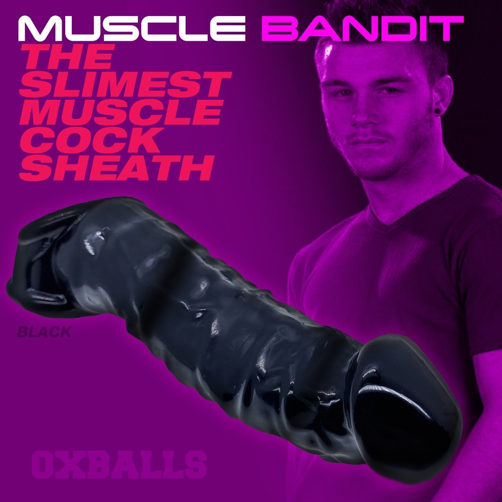 MUSCLE BANDIT Cocksheath Schwarz Oxballs 2