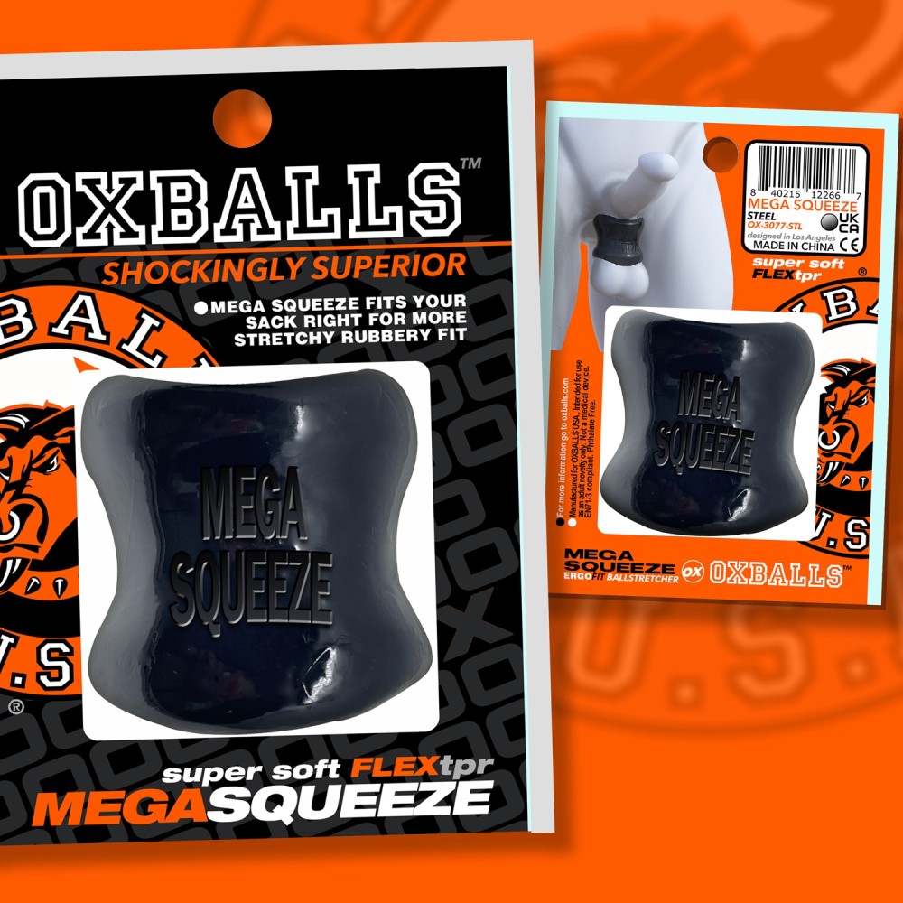 BALLSTRETCHER Mega-Squeeze Schwarz Oxballs 1