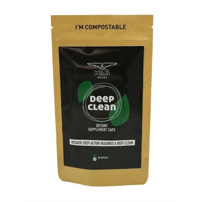 Deep Clean Complément alimentaire 30 Capsules Mister B 1