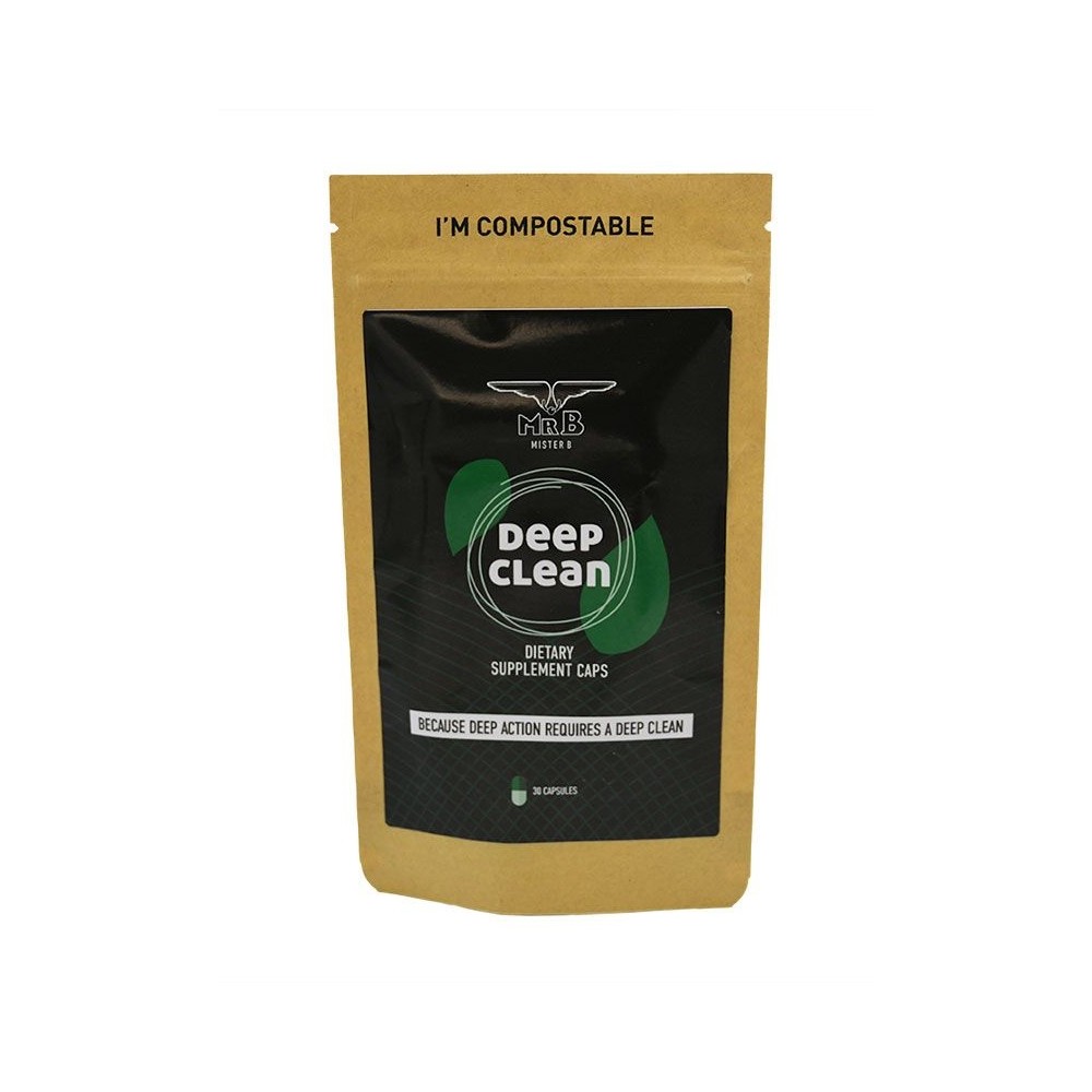 Deep Clean Dietary Supplement Caps 30 Mister B 1