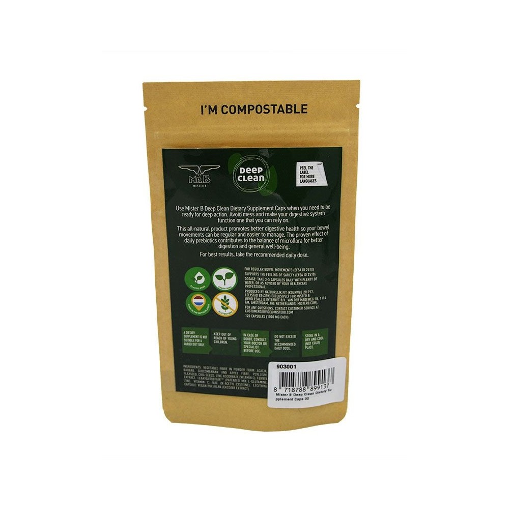 Deep Clean Dietary Supplement Caps 30 Mister B 2