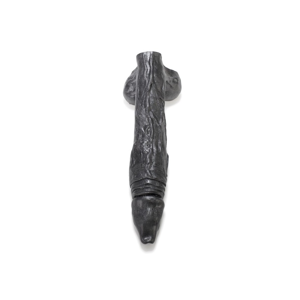 DEMONIC Gode veiné en silicone noir Oxballs Dildos Limited Edition 8