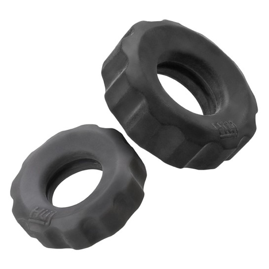 Cog 2-size c-ring pack noir gris Oxballs HünkyJünk 9