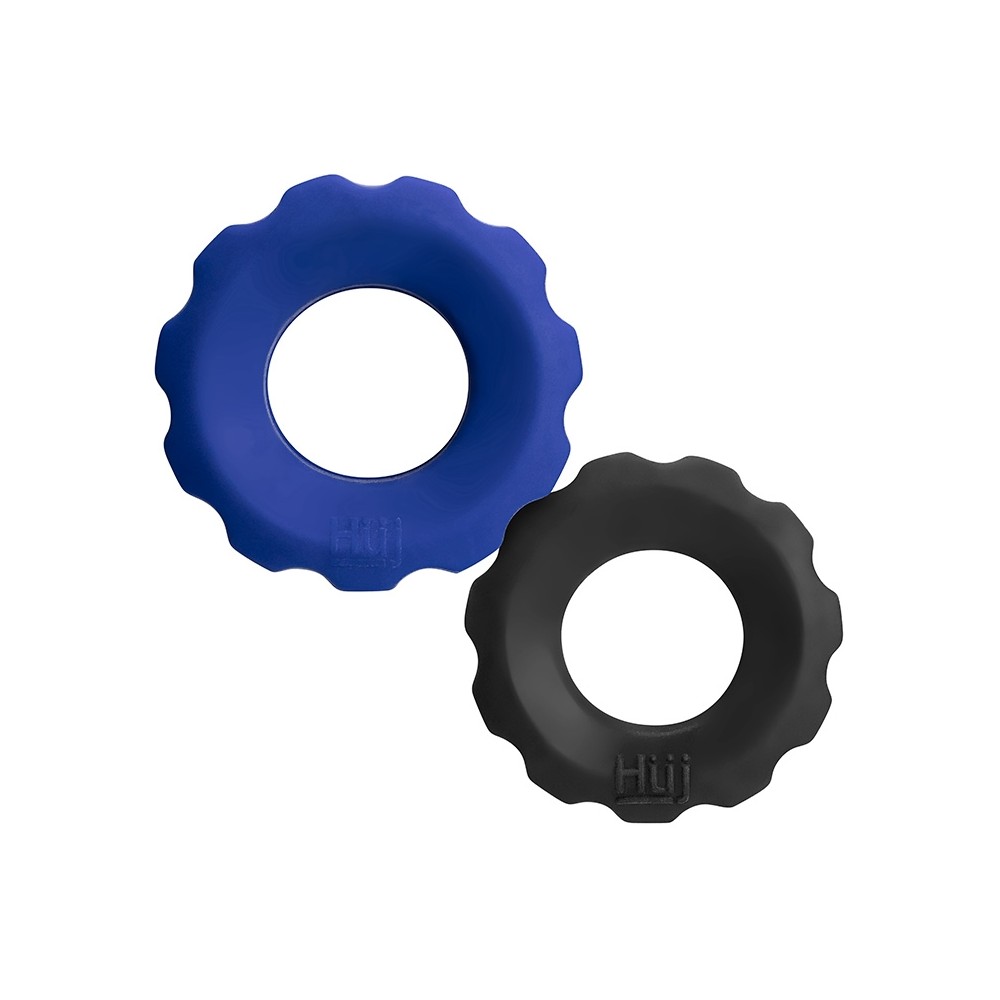 Cog 2-size c-ring pack noir gris Oxballs HünkyJünk 4