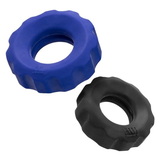 Cog 2-size c-ring pack noir gris Oxballs HünkyJünk 11