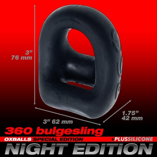360 NIGHT EDITION Cockring Ballstretcher Oxballs 11