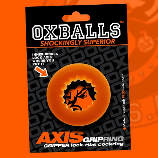 Cockring AXIS Rib-Grip Ice Oxballs Sextoys 8