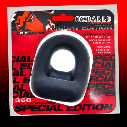 360 NIGHT EDITION Cockring Ballstretcher Oxballs 2