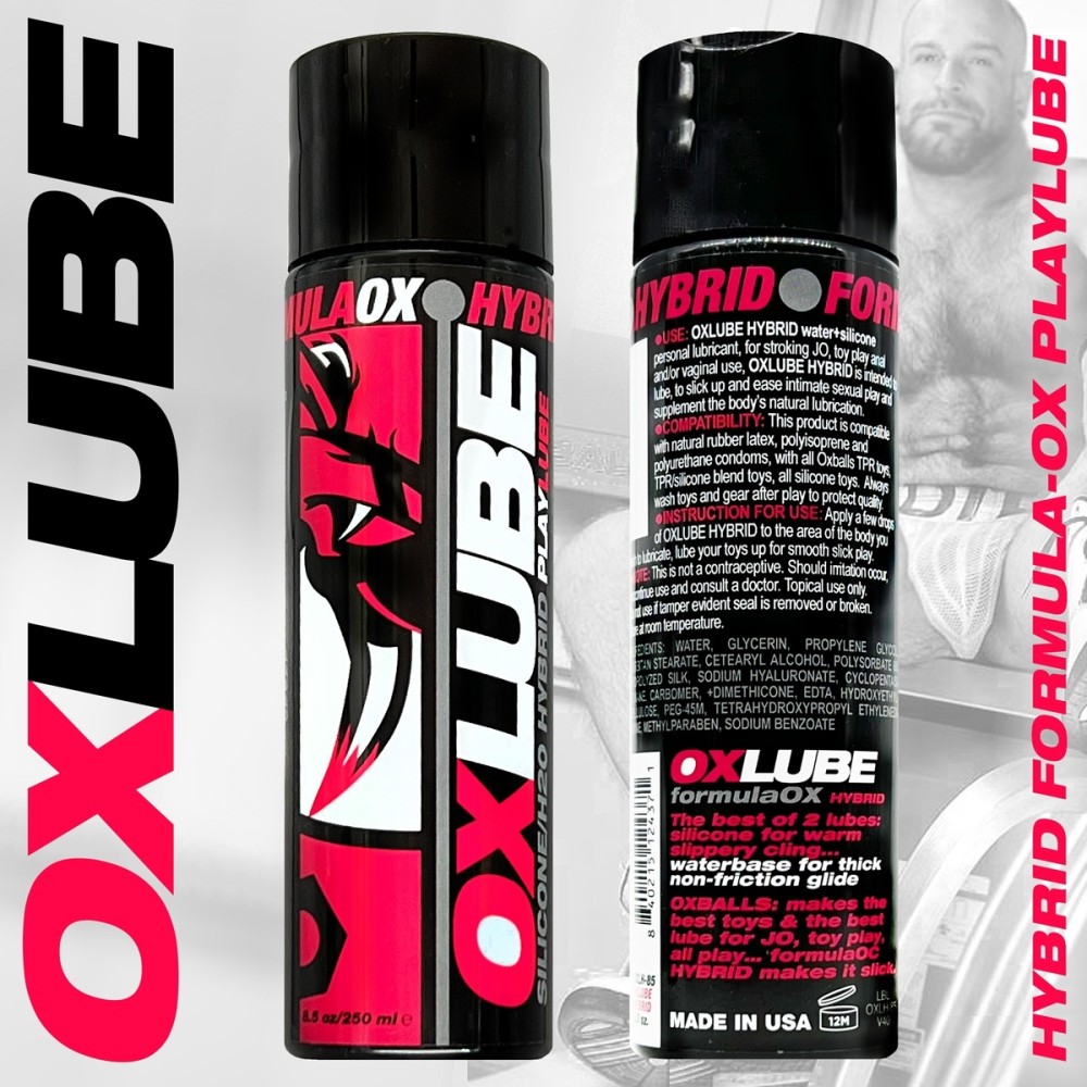 OXLUBE Lubrifiant Hybrid Oxballs Sextoys 7