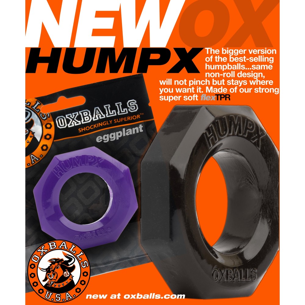 Humpx large thick hexagonal cockring oxballs hankey s shop