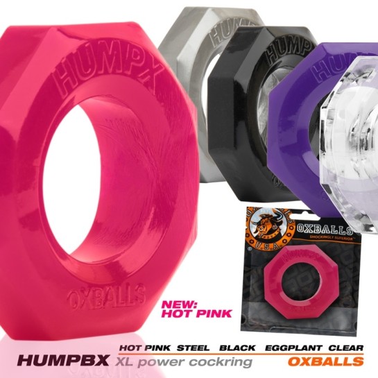 HUMPX Large Thick Hexagonal Cockring Oxballs 12