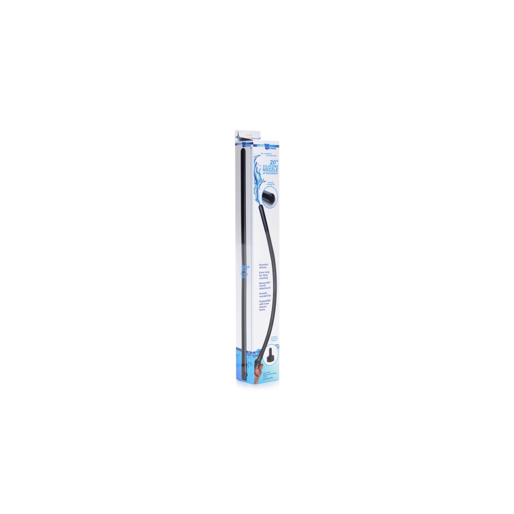Silicone anal enema nozzle 50 cm CleanStream 1