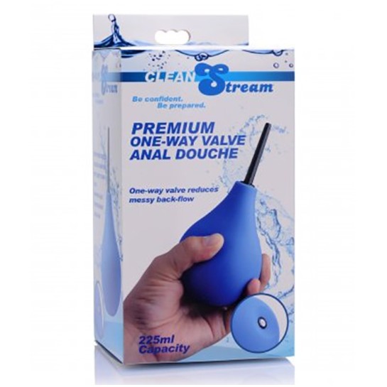 Douche Anale Anti reflux Premium Bleu CleanStream 1